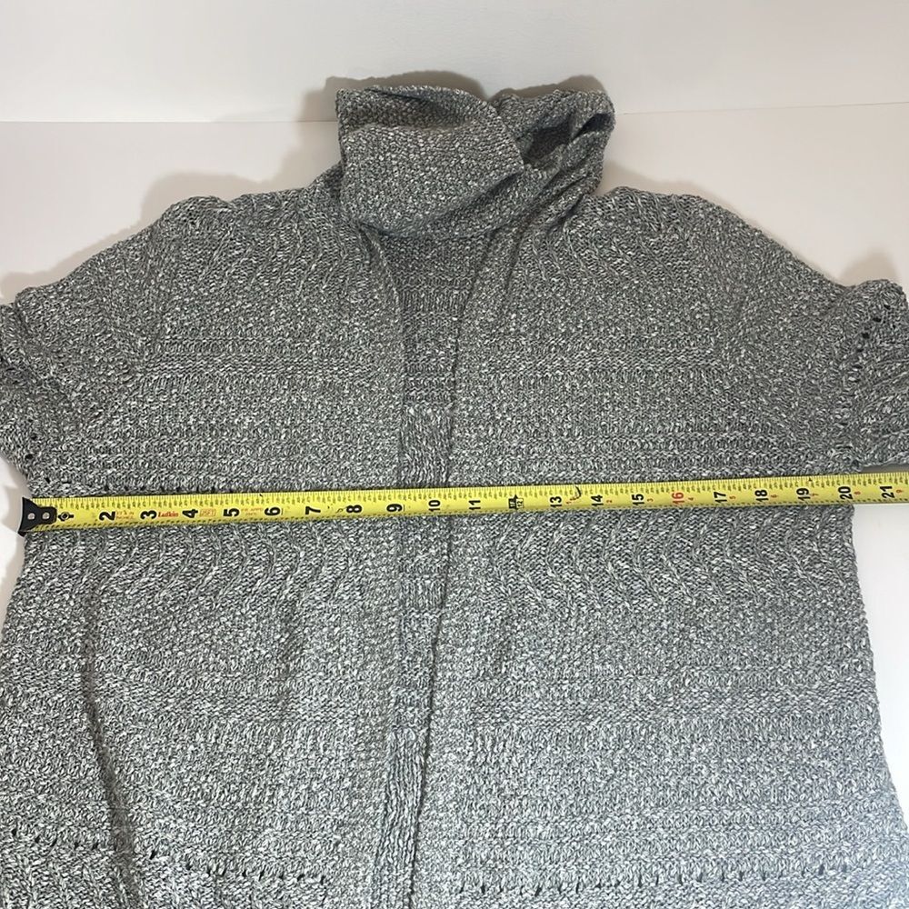 Abercrombie & Fitch Kids Gray Knit Open Cardigan/Duster w Hood Size 15/16 - Picture 6 of 6